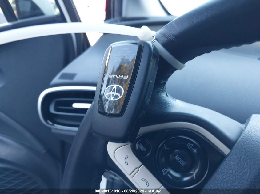 2018 Toyota Prius VIN: JTDKARFU9J3058421 Lot: 40151910