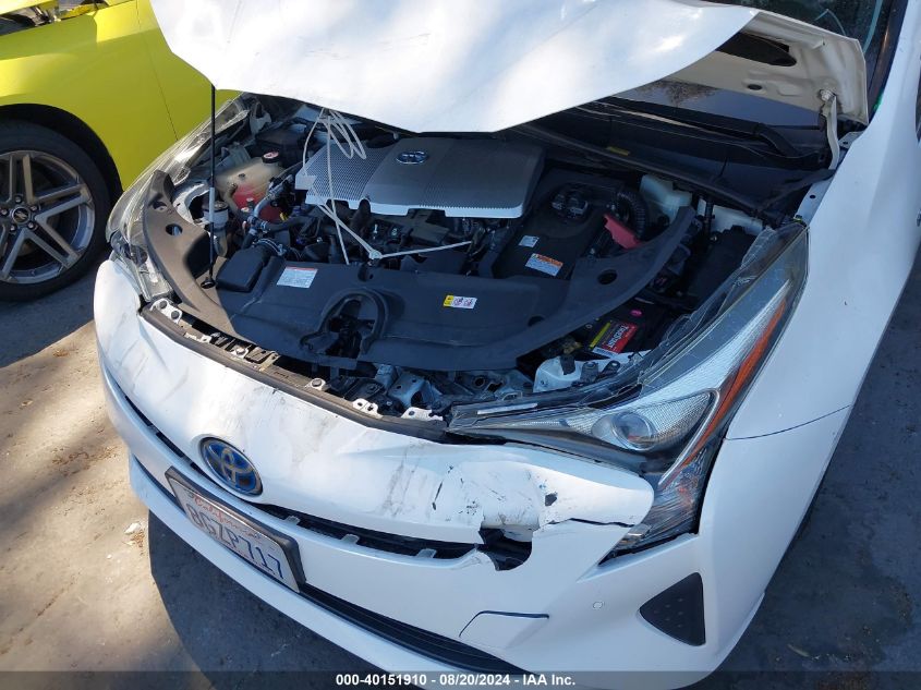 2018 Toyota Prius VIN: JTDKARFU9J3058421 Lot: 40151910