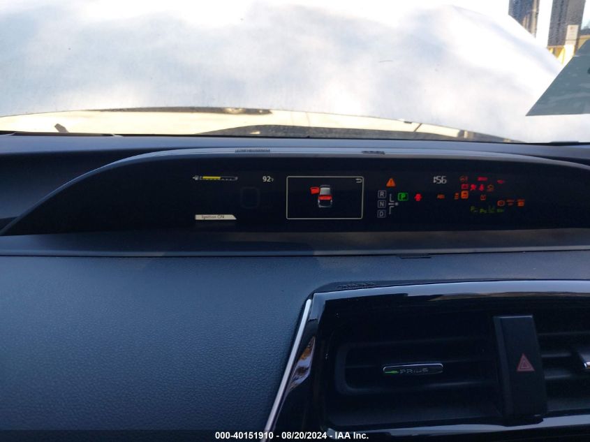 2018 Toyota Prius VIN: JTDKARFU9J3058421 Lot: 40151910