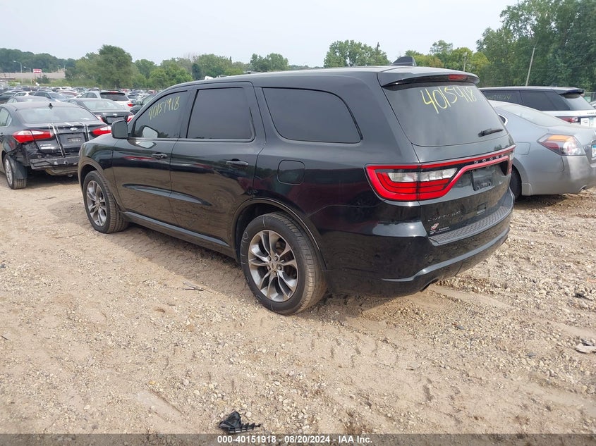 2019 DODGE DURANGO R/T AWD - 1C4SDJCT3KC525807