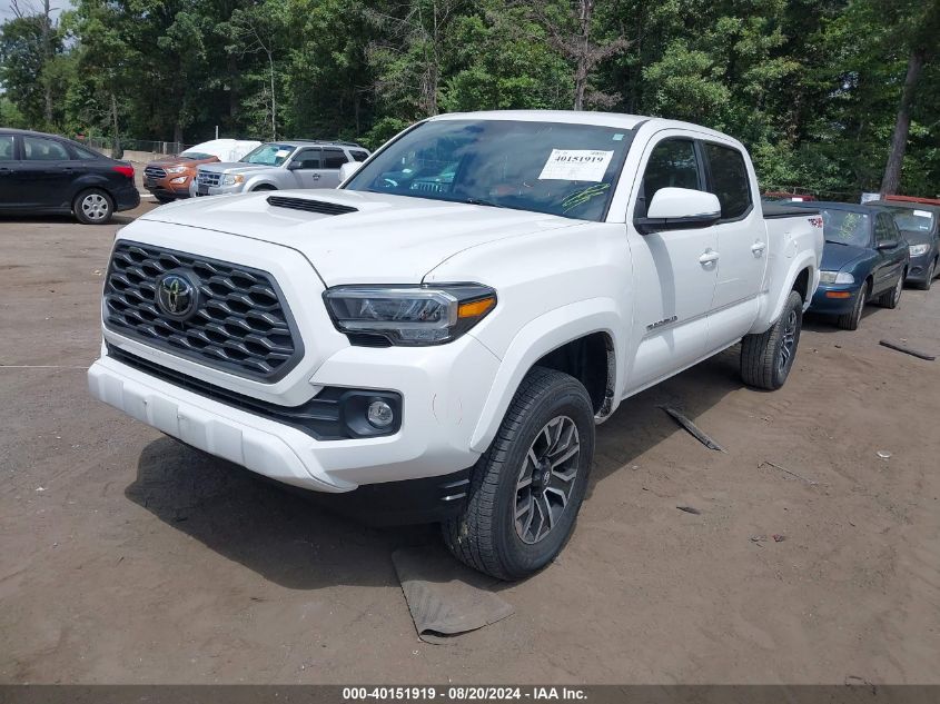 2021 Toyota Tacoma Trd Sport VIN: 3TYDZ5BN4MT000393 Lot: 40151919