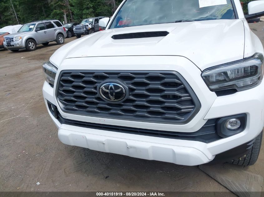 2021 Toyota Tacoma Trd Sport VIN: 3TYDZ5BN4MT000393 Lot: 40151919