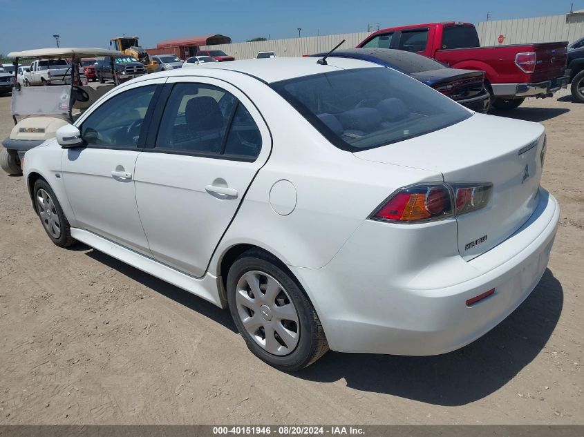 2015 Mitsubishi Lancer Es VIN: JA32U2FU6FU013077 Lot: 40151946