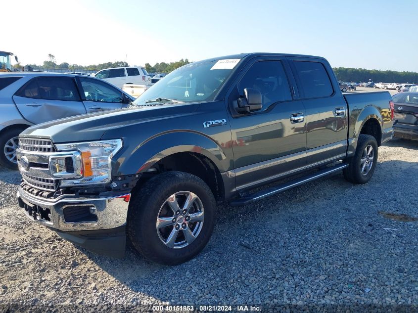 2018 Ford F150 Supercrew VIN: 1FTEW1CP2JKC77404 Lot: 40151953