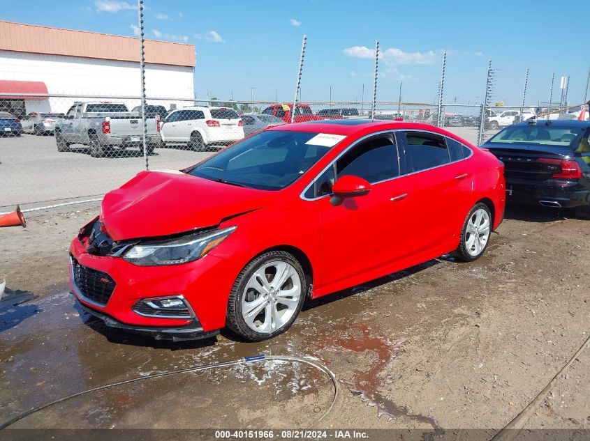 2016 Chevrolet Cruze Premier Auto VIN: 1G1BG5SM5G7309202 Lot: 40151966