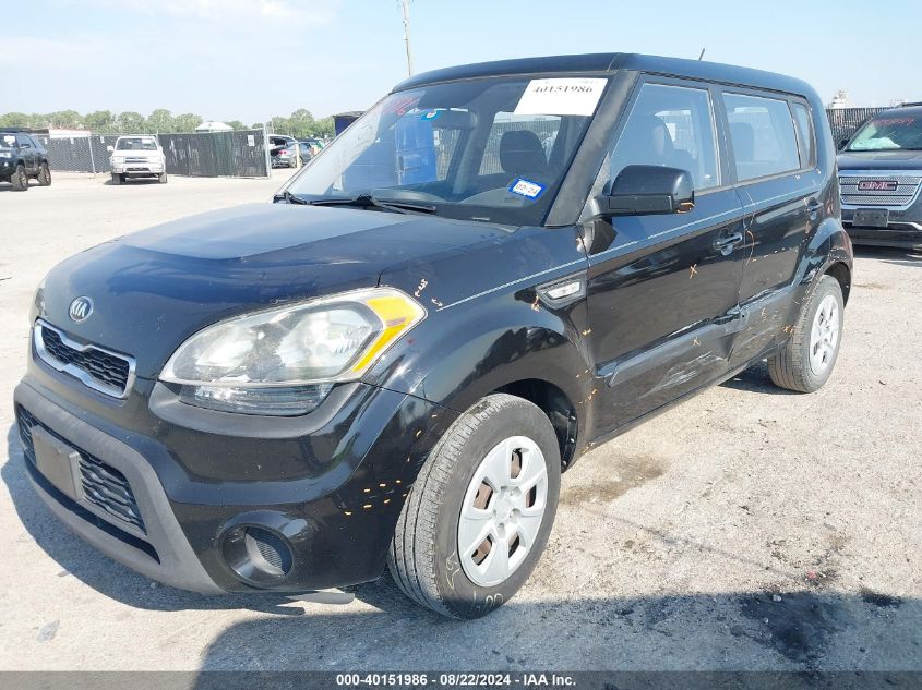 2013 Kia Soul VIN: KNDJT2A50D7518494 Lot: 40151986