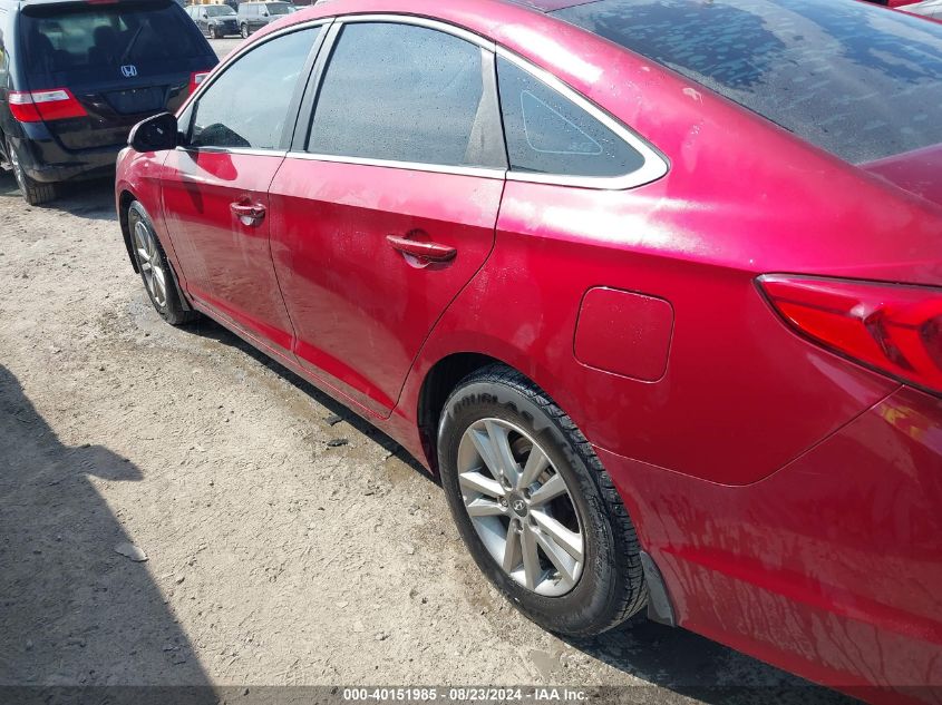 2016 Hyundai Sonata Se VIN: 5NPE24AF3GH291715 Lot: 40151985