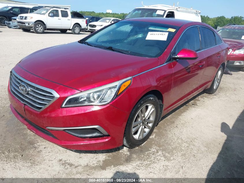 5NPE24AF3GH291715 2016 HYUNDAI SONATA - Image 2