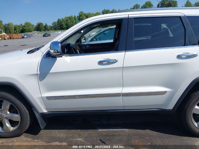 2013 Jeep Grand Cherokee Overland VIN: 1C4RJFCT1DC523786 Lot: 40151992