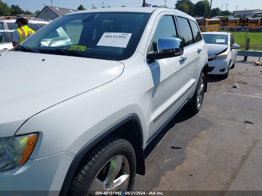 2013 Jeep Grand Cherokee Overland VIN: 1C4RJFCT1DC523786 Lot: 40151992