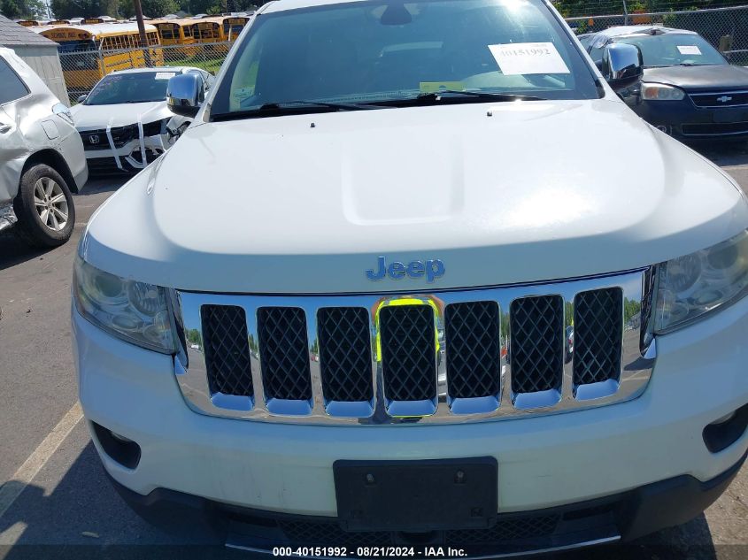 2013 Jeep Grand Cherokee Overland VIN: 1C4RJFCT1DC523786 Lot: 40151992