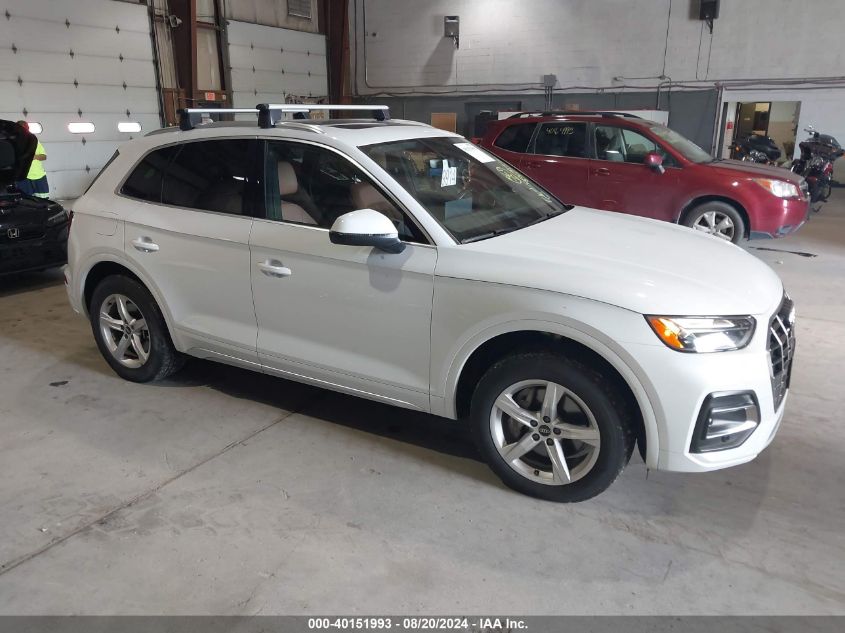 2021 Audi Q5 Premium 45 Tfsi Quattro S Tronic VIN: WA1AAAFY9M2081878 Lot: 40151993