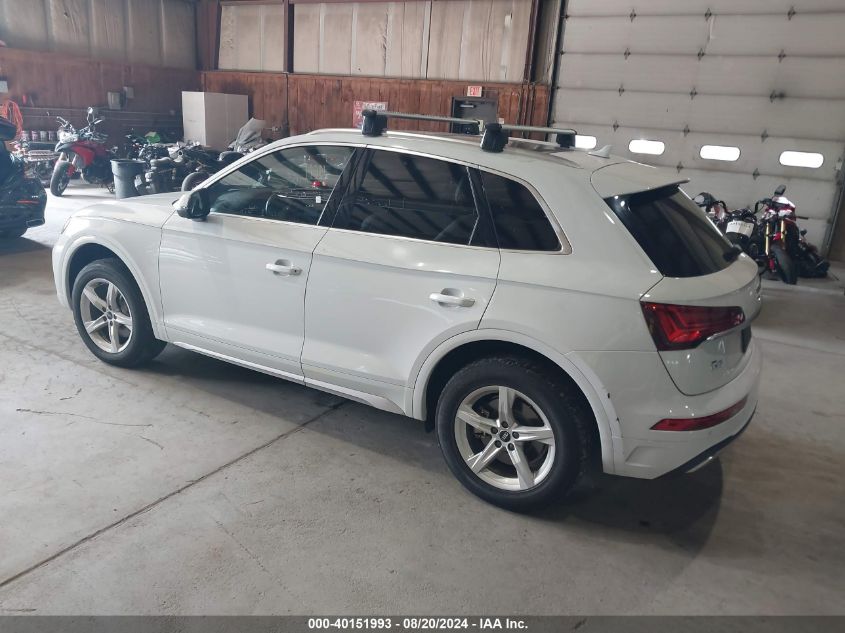 2021 Audi Q5 Premium 45 Tfsi Quattro S Tronic VIN: WA1AAAFY9M2081878 Lot: 40151993