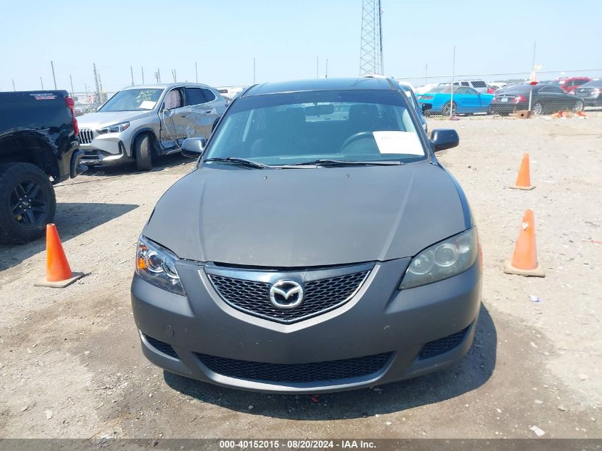 2005 Mazda Mazda3 I VIN: JM1BK12F051333682 Lot: 40152015