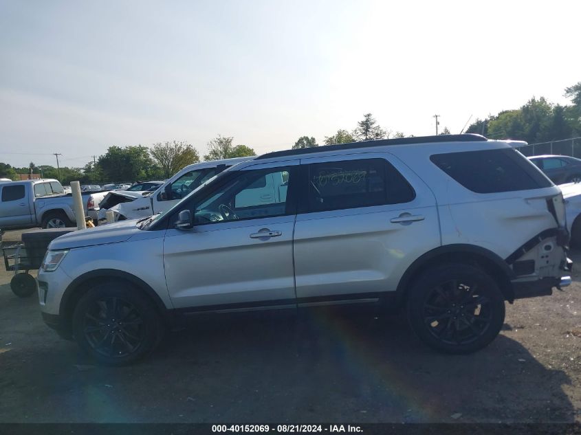 2018 Ford Explorer Xlt VIN: 1FM5K8DH4JGC79407 Lot: 40152069