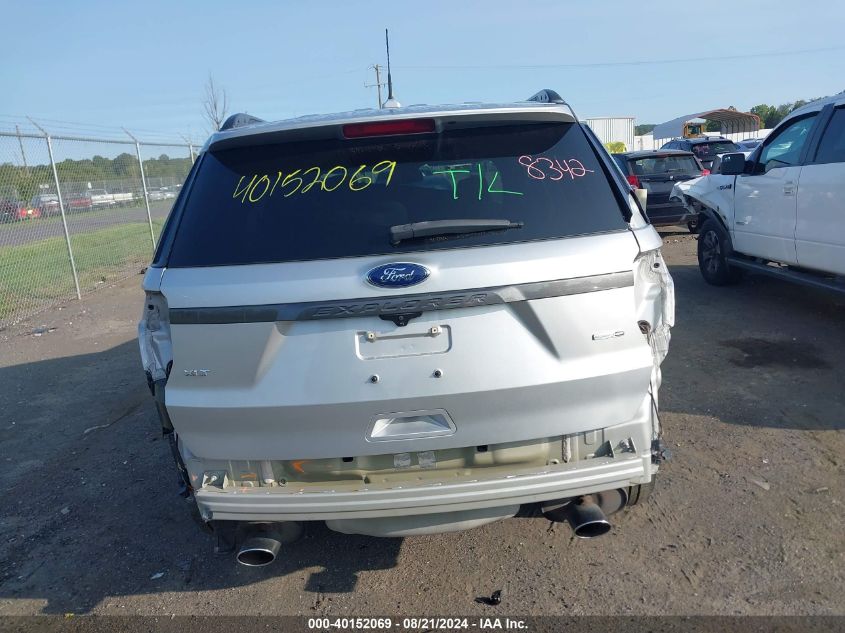 2018 Ford Explorer Xlt VIN: 1FM5K8DH4JGC79407 Lot: 40152069