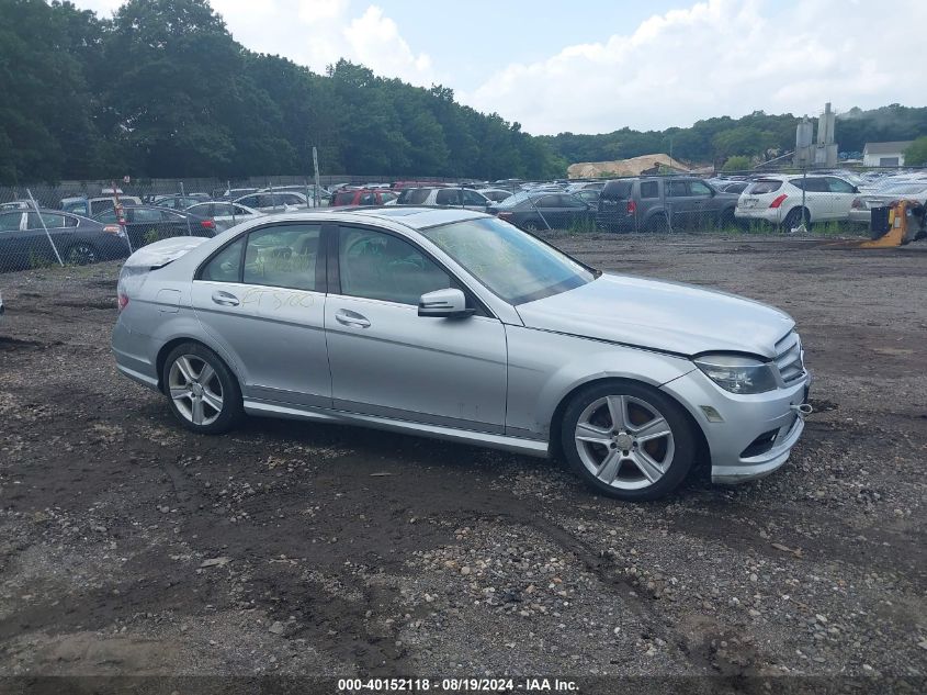 2011 Mercedes-Benz C 300 Luxury 4Matic/Sport 4Matic VIN: WDDGF8BB8BR173814 Lot: 40152118