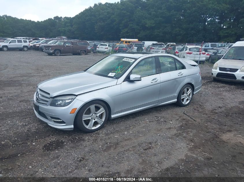 2011 Mercedes-Benz C 300 Luxury 4Matic/Sport 4Matic VIN: WDDGF8BB8BR173814 Lot: 40152118