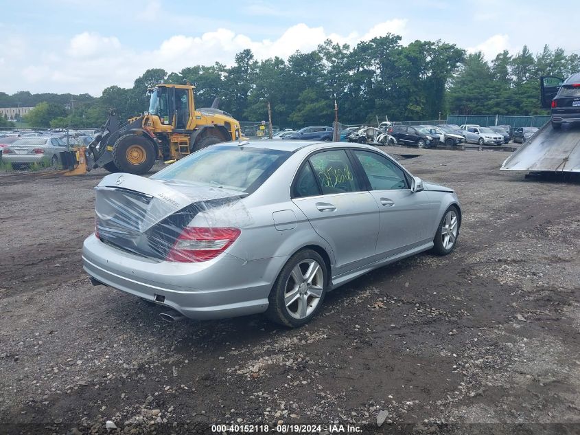 2011 Mercedes-Benz C 300 Luxury 4Matic/Sport 4Matic VIN: WDDGF8BB8BR173814 Lot: 40152118