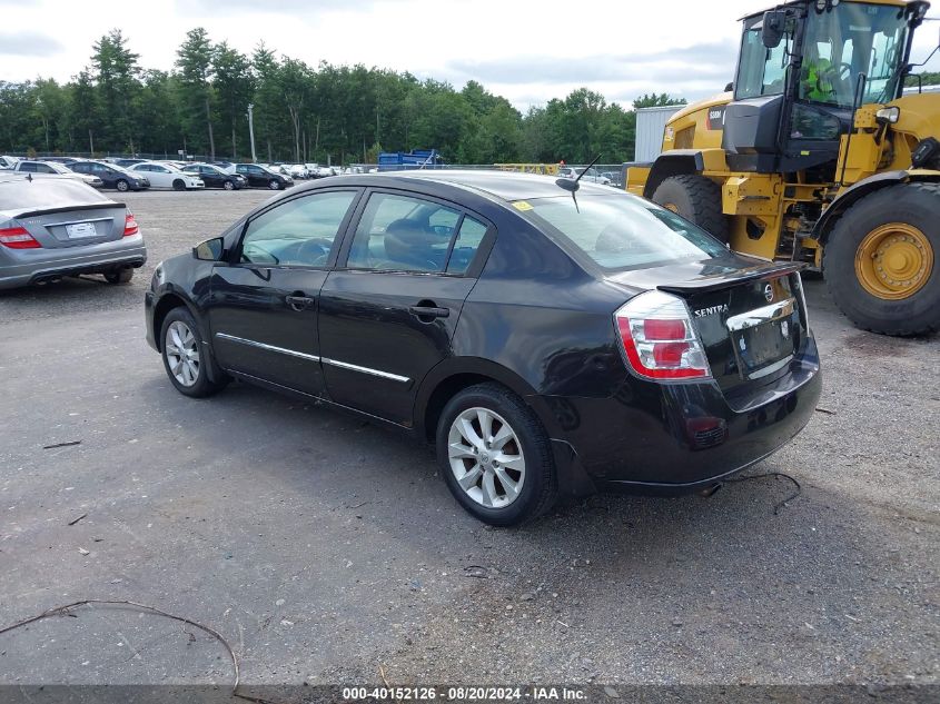 2011 Nissan Sentra 2.0Sl VIN: 3N1AB6AP3BL653301 Lot: 40152126