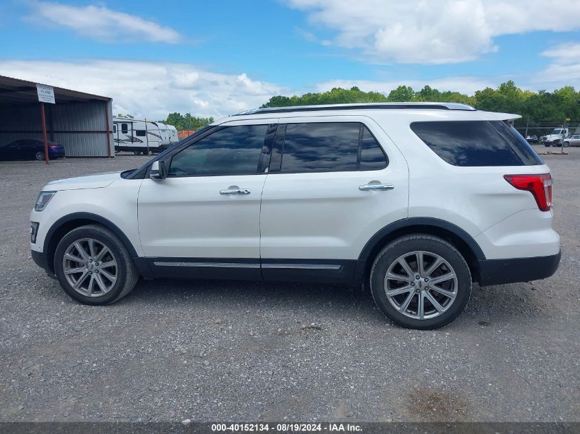 2017 Ford Explorer Limited VIN: 1FM5K8FH7HGB03412 Lot: 40152134