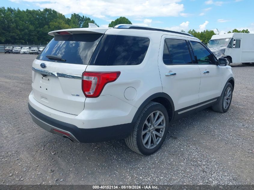 2017 Ford Explorer Limited VIN: 1FM5K8FH7HGB03412 Lot: 40152134