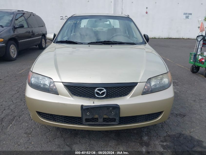 2002 Mazda Protege Dx/Es/Lx VIN: JM1BJ225421606859 Lot: 40152136