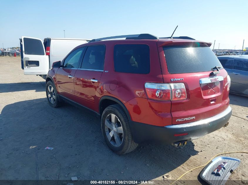 2012 GMC Acadia Slt-1 VIN: 1GKKRRED1CJ371993 Lot: 40152155