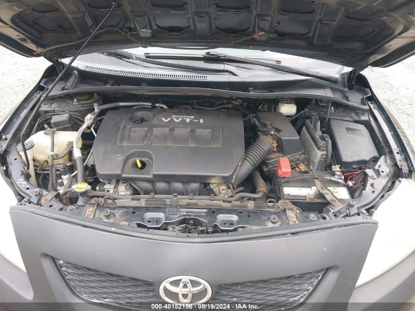 2009 Toyota Corolla Le VIN: 2T1BU40E09C151066 Lot: 40152156