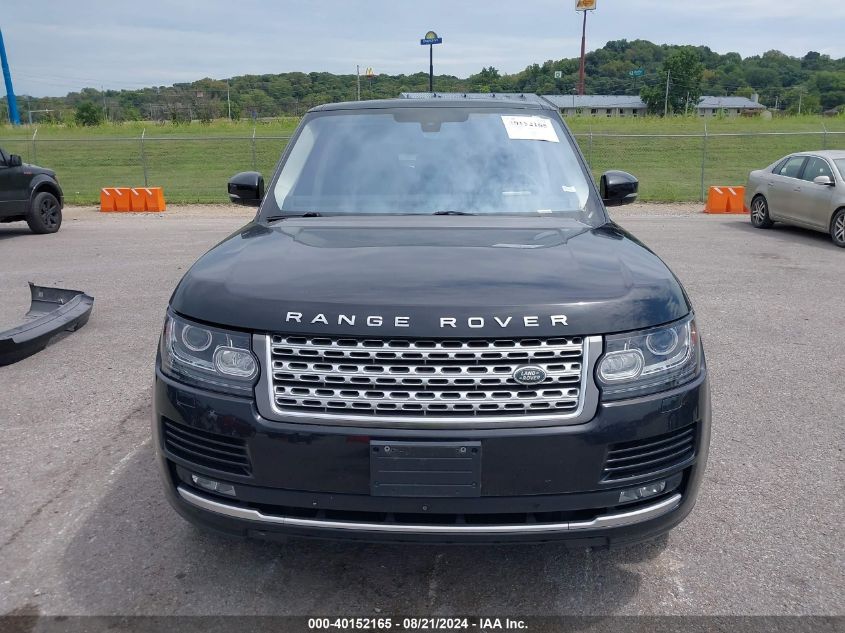 2016 Land Rover Range Rover 5.0L V8 Supercharged VIN: SALGS2EF3GA294587 Lot: 40152165