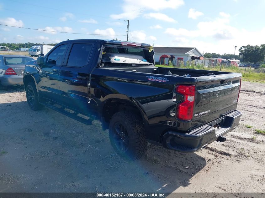 2022 Chevrolet Silverado 1500 4Wd Short Bed Custom Trail Boss VIN: 3GCPDCED2NG544602 Lot: 40152167