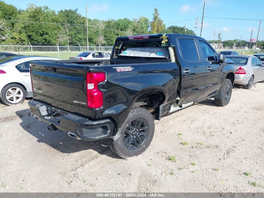 2022 Chevrolet Silverado 1500 4Wd Short Bed Custom Trail Boss VIN: 3GCPDCED2NG544602 Lot: 40152167