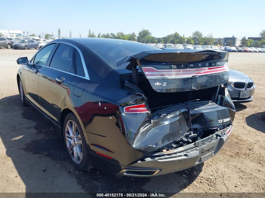 2015 Lincoln Mkz Hybrid VIN: 3LN6L2LU0FR625854 Lot: 40152175