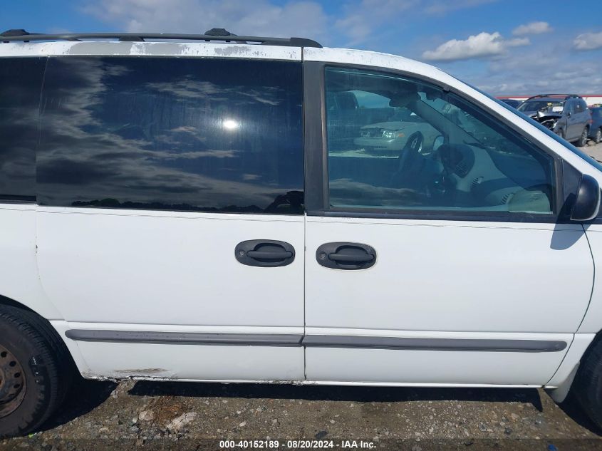 2000 Chrysler Voyager VIN: 2C4GJ25G7YR892634 Lot: 40152189