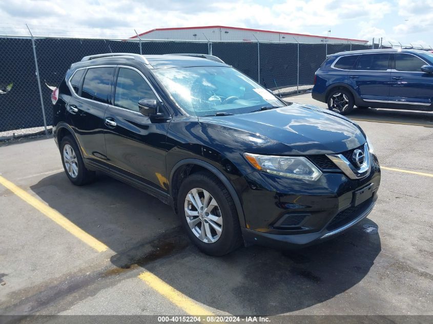 2015 Nissan Rogue Sv VIN: KNMAT2MV8FP530178 Lot: 40152204