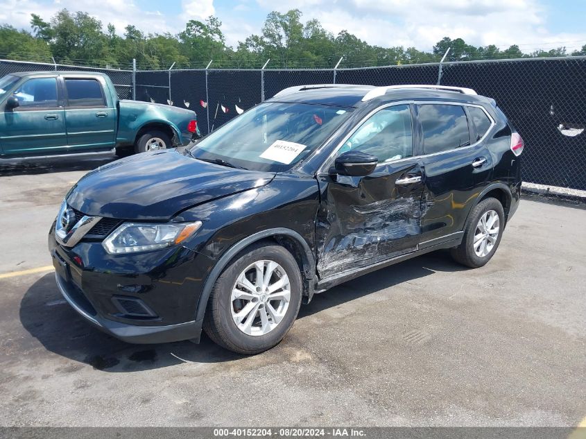 2015 Nissan Rogue Sv VIN: KNMAT2MV8FP530178 Lot: 40152204