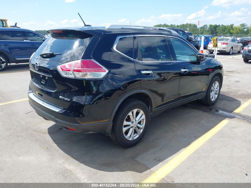 2015 Nissan Rogue Sv VIN: KNMAT2MV8FP530178 Lot: 40152204