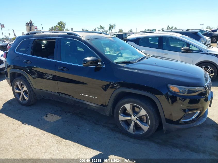 2019 Jeep Cherokee Limited Fwd VIN: 1C4PJLDB8KD438673 Lot: 40152218