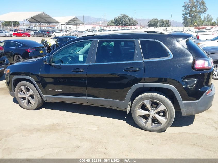 2019 Jeep Cherokee Limited Fwd VIN: 1C4PJLDB8KD438673 Lot: 40152218