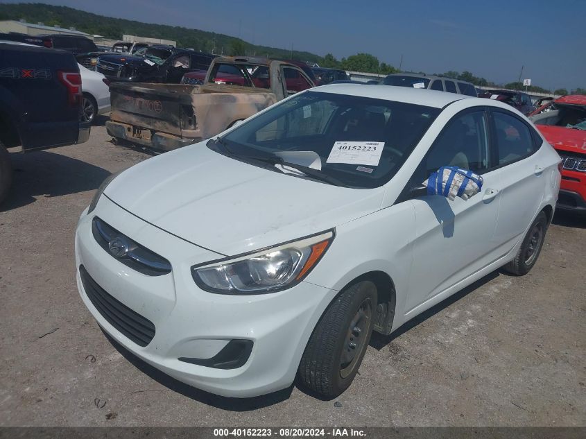 2016 Hyundai Accent Se VIN: KMHCT4AE9GU979277 Lot: 40152223