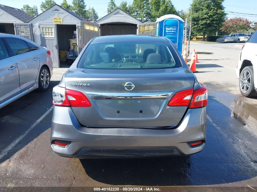 2018 Nissan Sentra S/Sv/Sr/Sl VIN: 3N1AB7AP6JY330741 Lot: 40152230