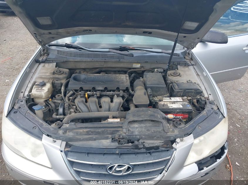 2009 Hyundai Sonata Gls VIN: 5NPET46C99H408745 Lot: 40152231