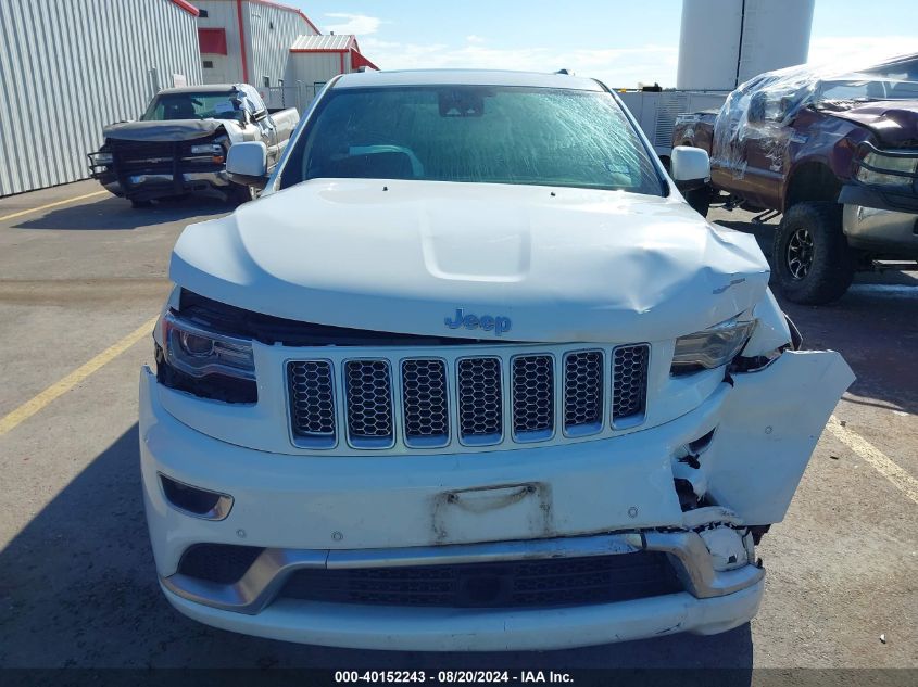 2016 Jeep Grand Cherokee Summit VIN: 1C4RJFJT9GC373708 Lot: 40152243