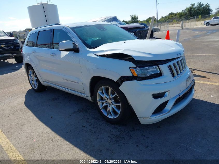 2016 Jeep Grand Cherokee Summit VIN: 1C4RJFJT9GC373708 Lot: 40152243