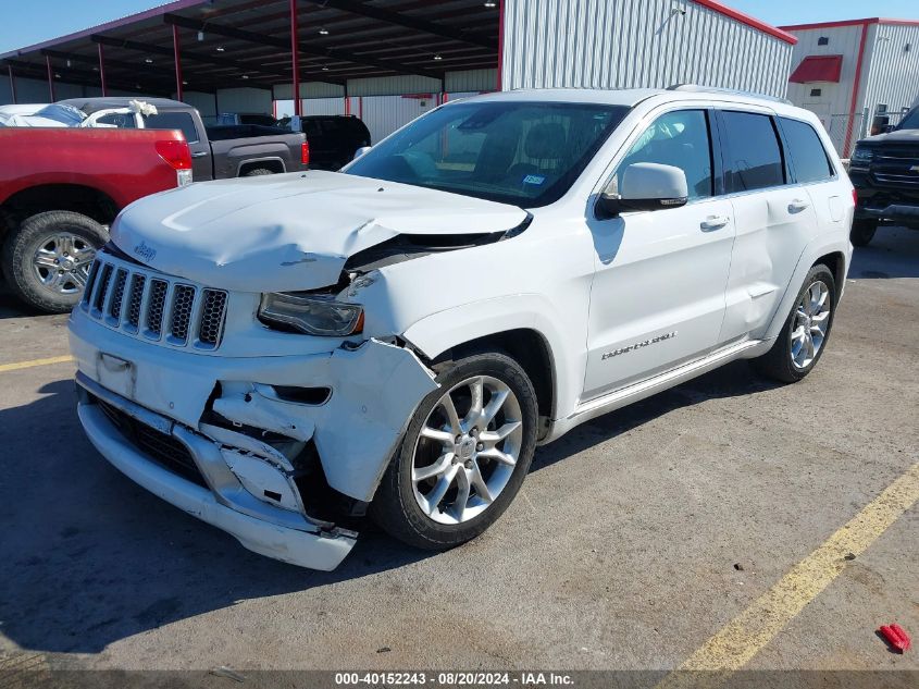 2016 Jeep Grand Cherokee Summit VIN: 1C4RJFJT9GC373708 Lot: 40152243