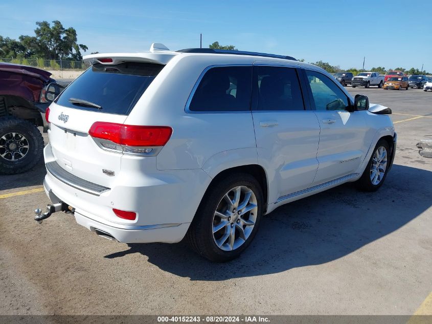 2016 Jeep Grand Cherokee Summit VIN: 1C4RJFJT9GC373708 Lot: 40152243