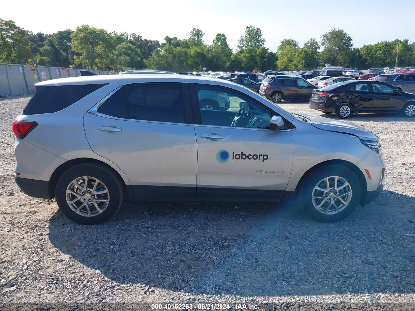 2022 Chevrolet Equinox Lt VIN: 2GNAXJEV1N6140798 Lot: 40152263