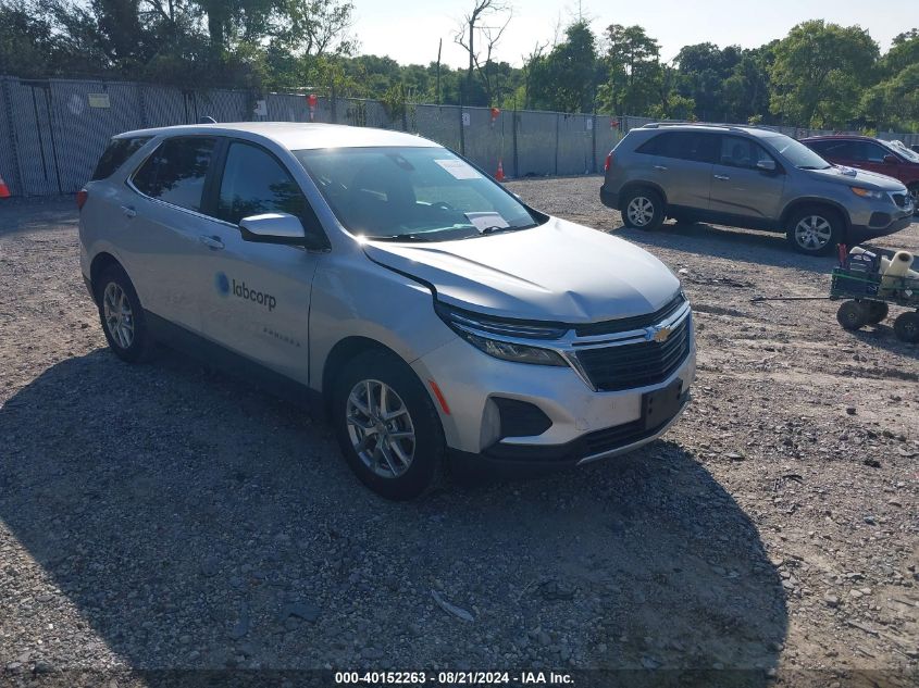 2022 Chevrolet Equinox Lt VIN: 2GNAXJEV1N6140798 Lot: 40152263