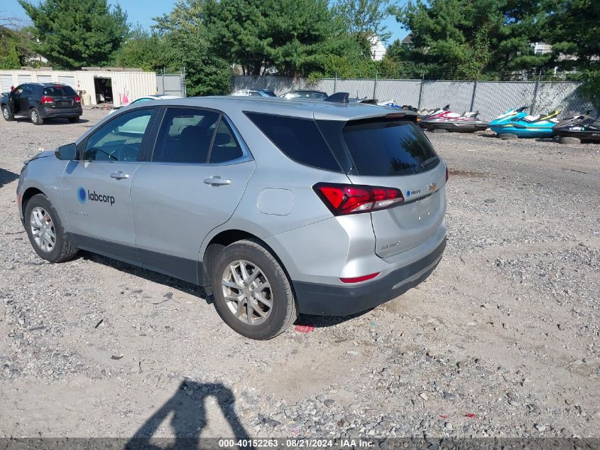 2022 Chevrolet Equinox Lt VIN: 2GNAXJEV1N6140798 Lot: 40152263