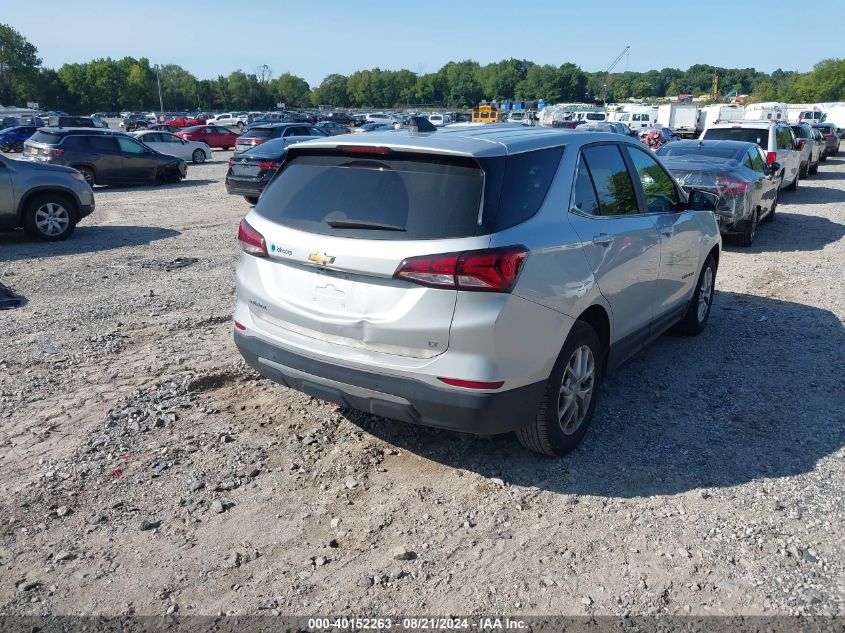 2022 Chevrolet Equinox Lt VIN: 2GNAXJEV1N6140798 Lot: 40152263